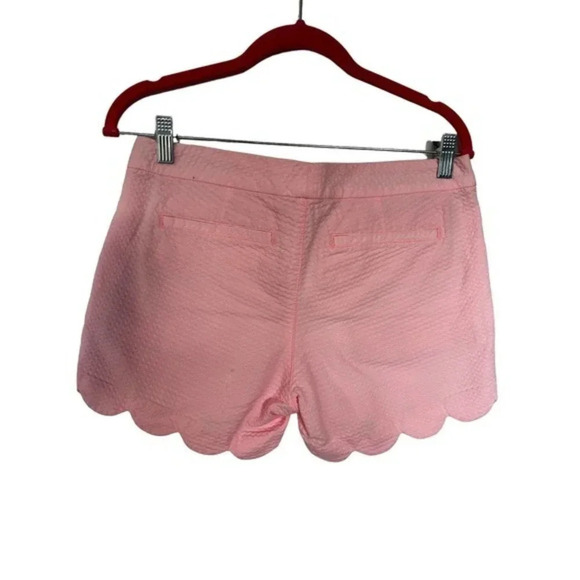 Lilly Pulitzer 5" Buttercup Scallop Hem Herringbone Short Size 2 - Picture 4 of 7